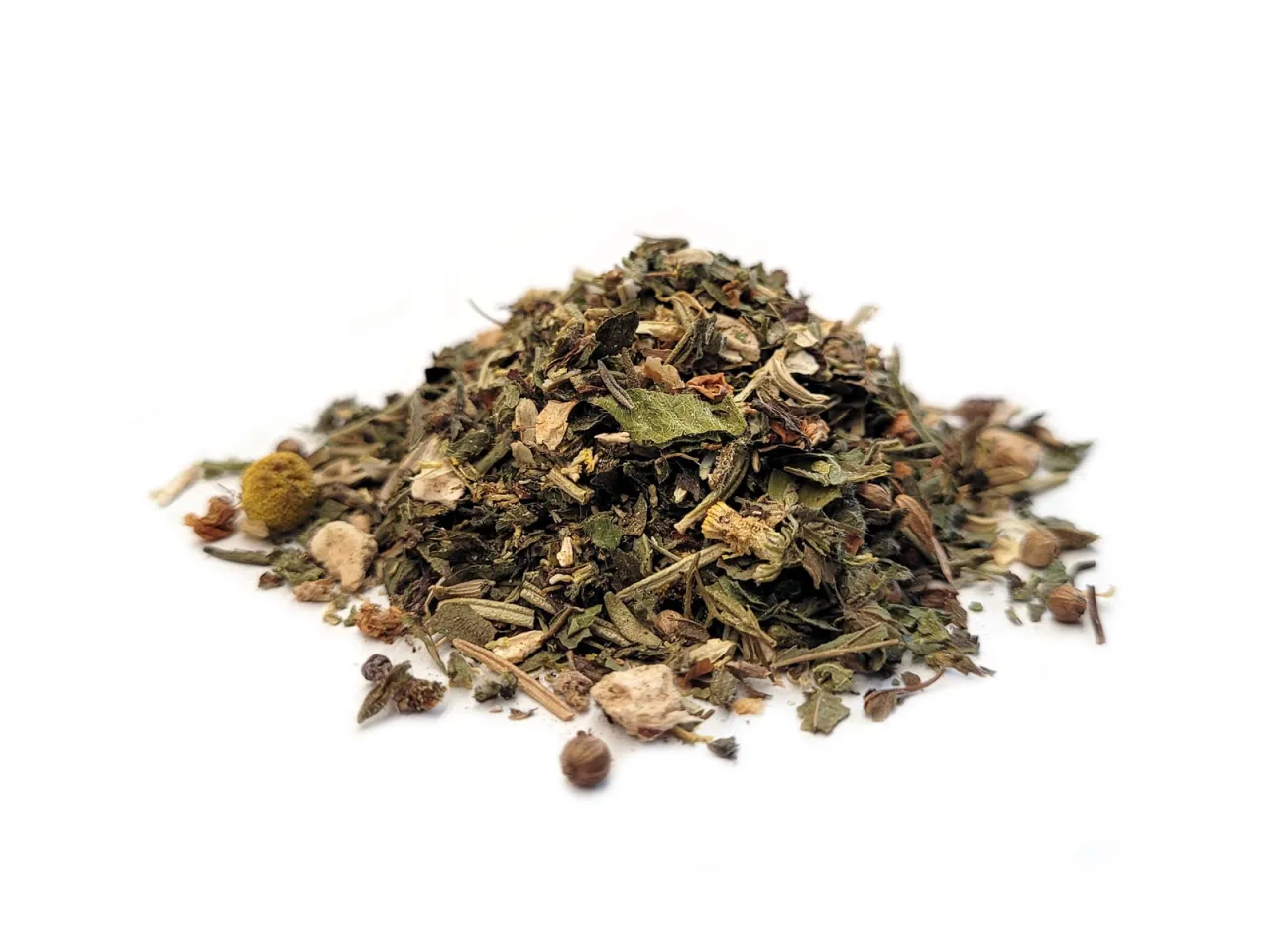 Zioła na wzdęcia ilustracja