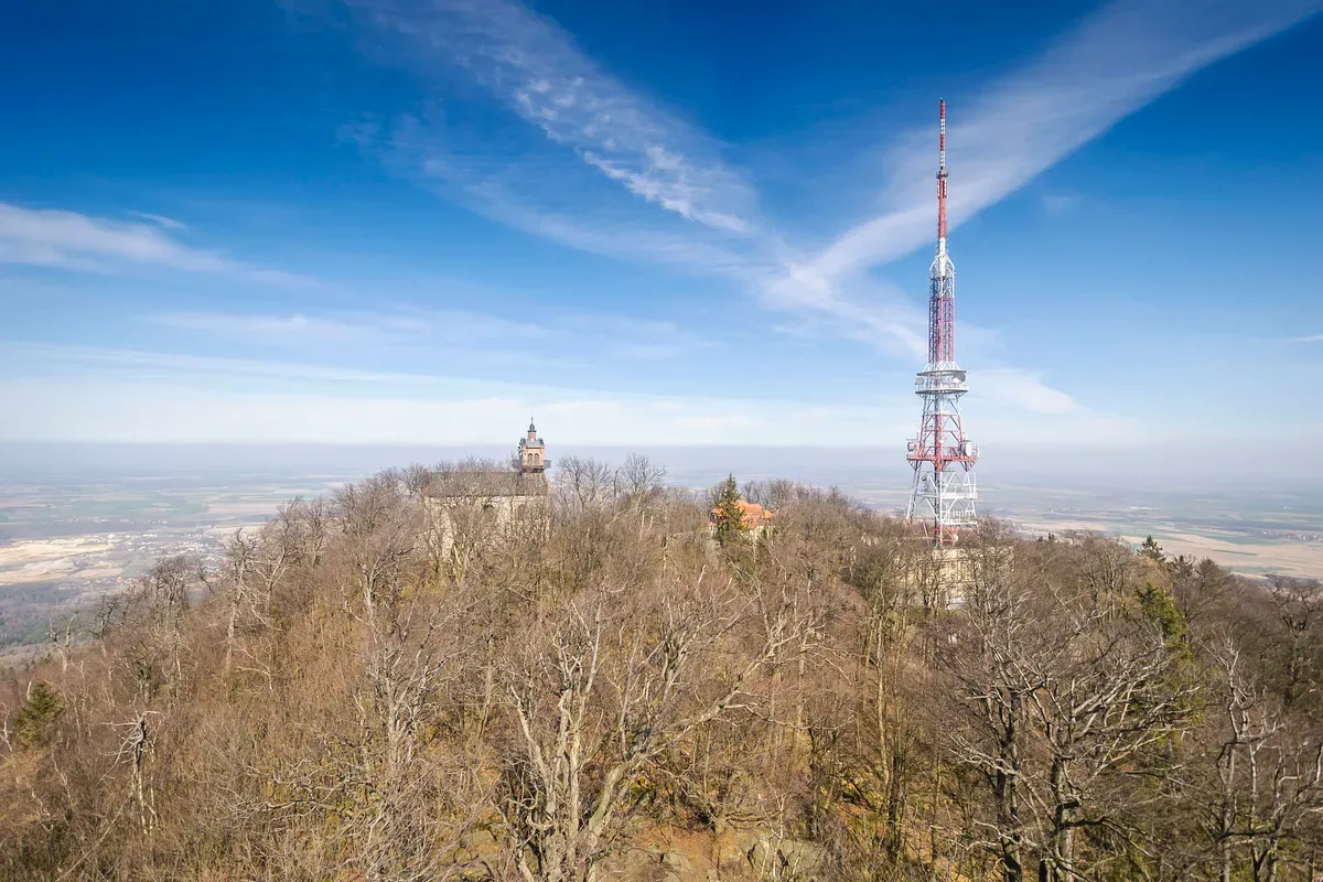 Masyw Ślęży widok