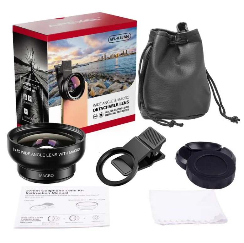 rodzaje obiektywów makro do telefonu klips