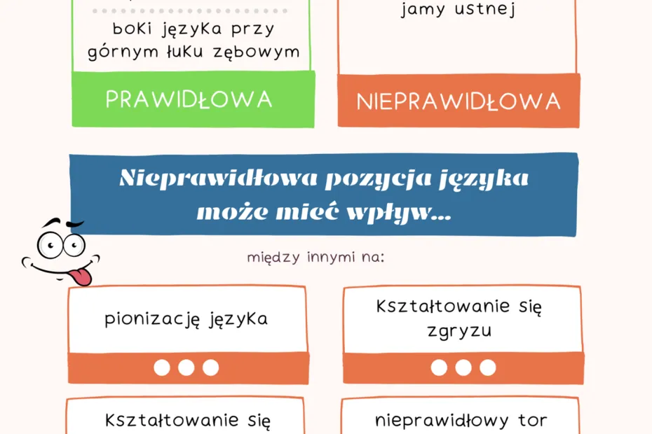 Zdjęcie Jak ćwiczyć prawidłową pozycję spoczynkową języka dla zdrowia
