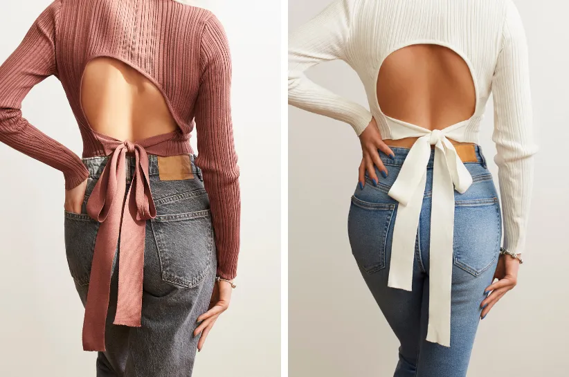 Jaką bluzę wybrać do wiązania w pasie