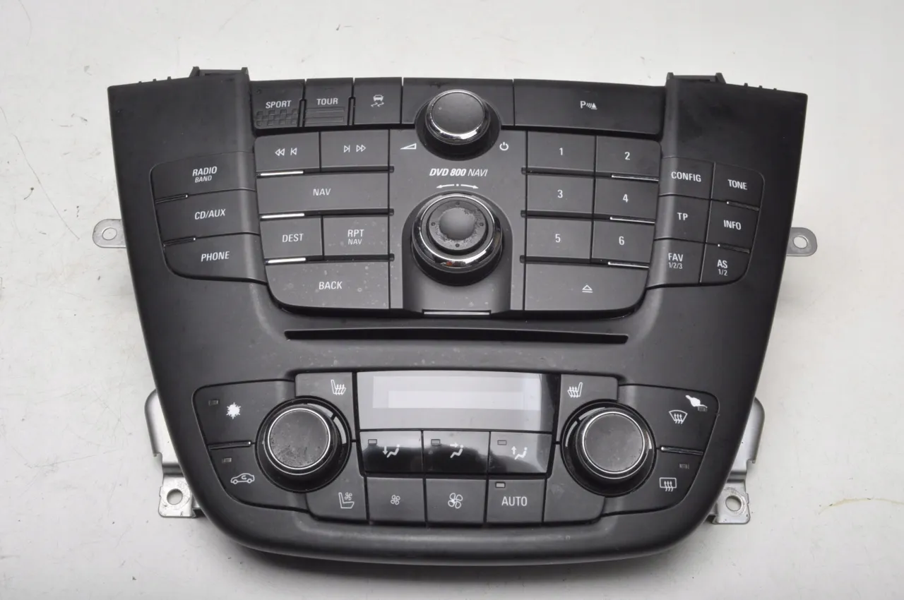 Opel Insignia A panel klimatyzacji podgrzewanie foteli