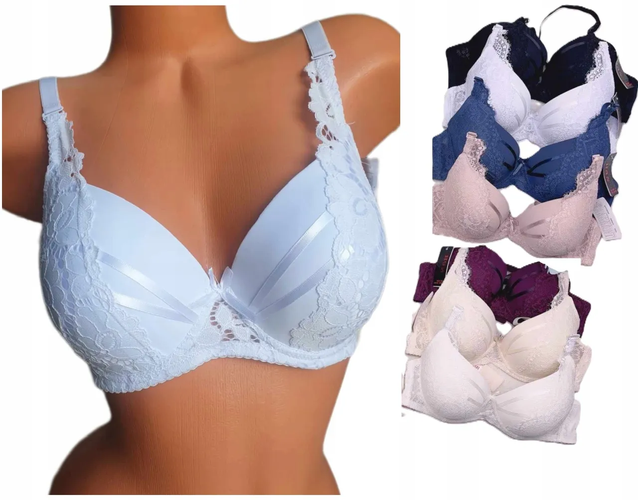 Rodzaje biustonoszy: usztywniany, koronkowy, sportowy