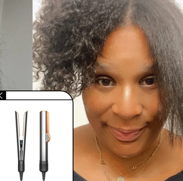 Dyson Airstrait vs traditional hair straightener comparison