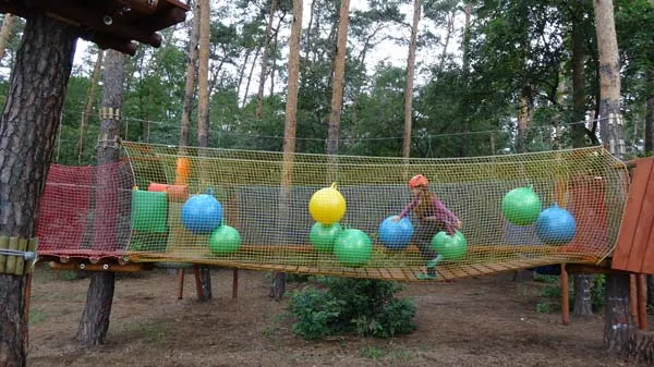 Włocławski Park Linowy trasy dla dzieci i dorosłych