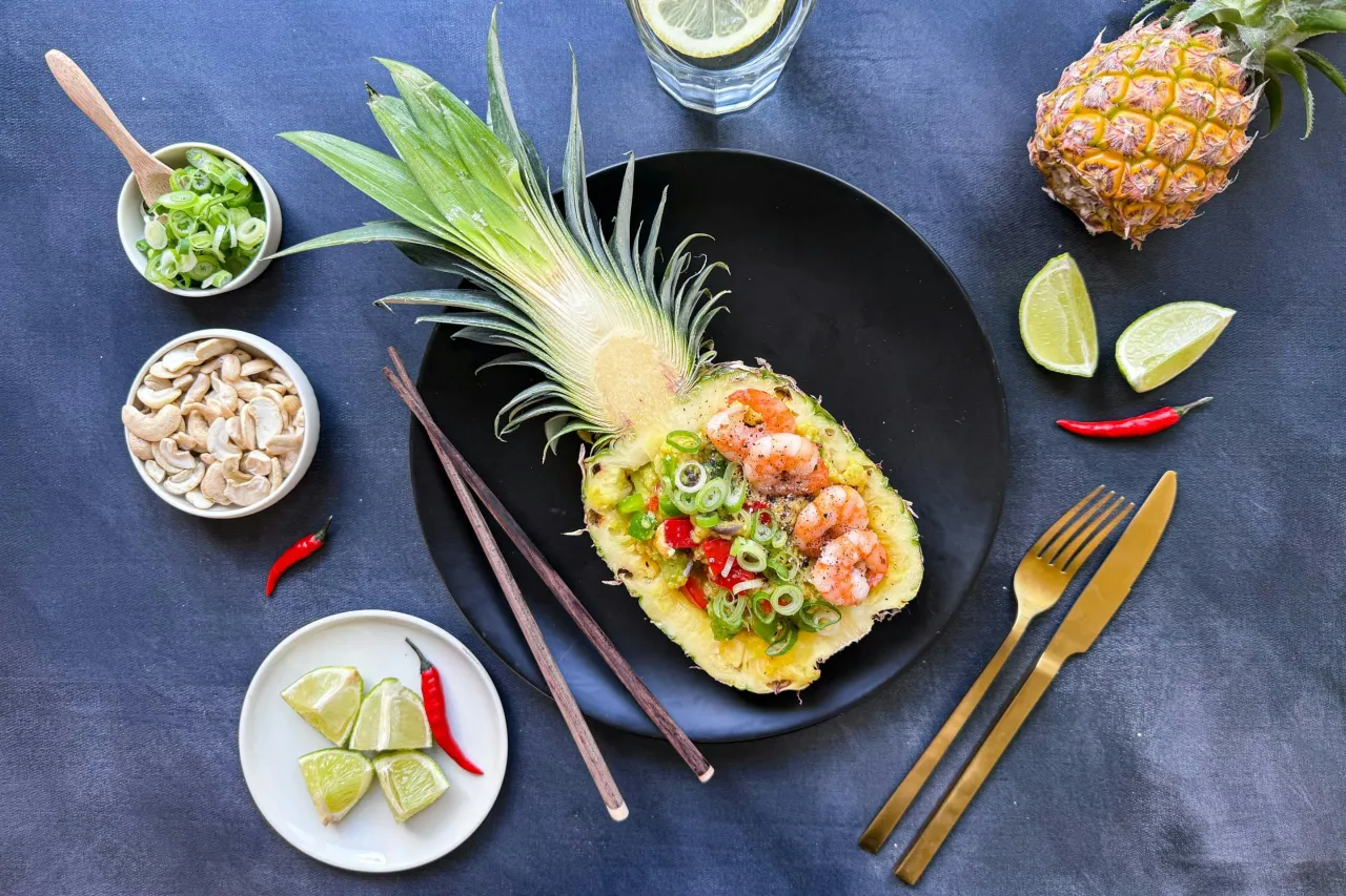 przygotowanie marynaty kiwi ananas