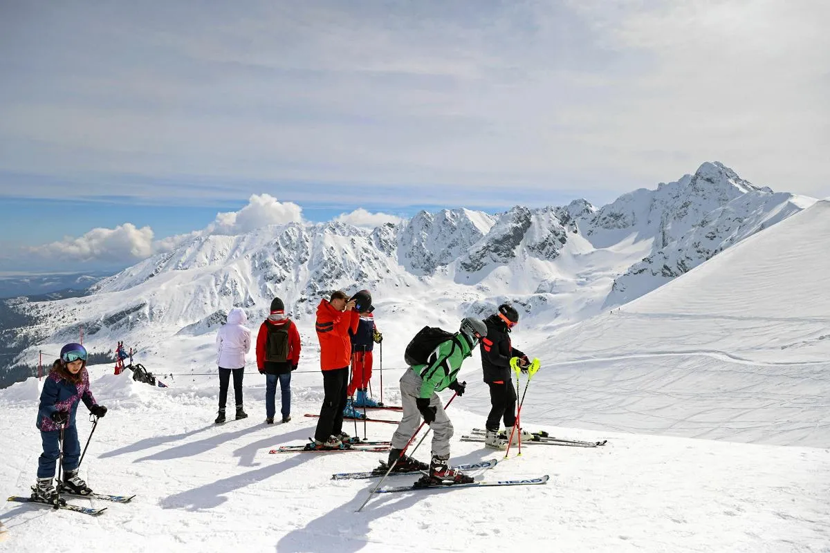 narciarze kasprowy wierch