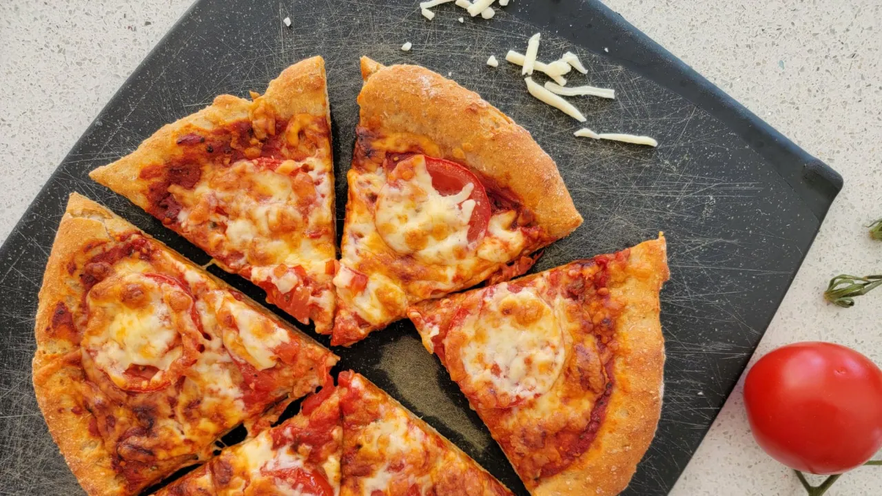 Ingr&eacute;dients pour p&acirc;te &agrave; pizza rapide yaourt