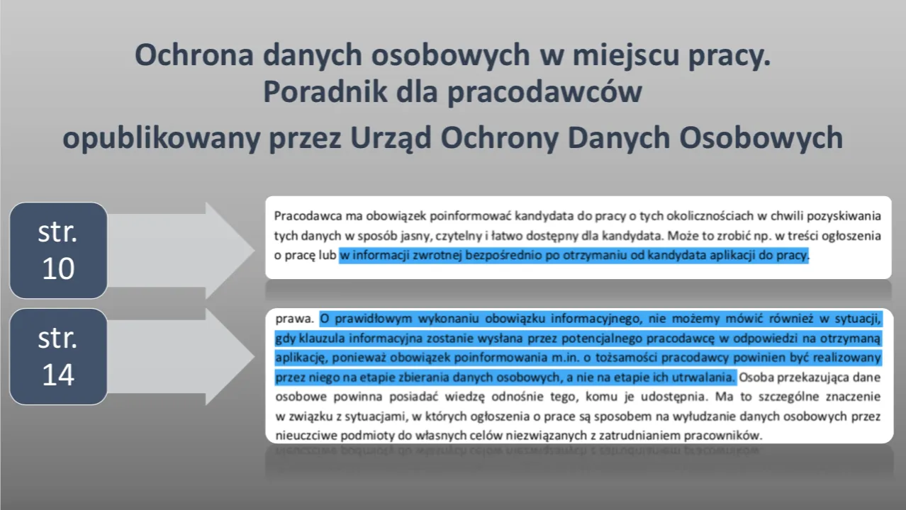RODO i Kodeks Pracy ochrona danych pracownika