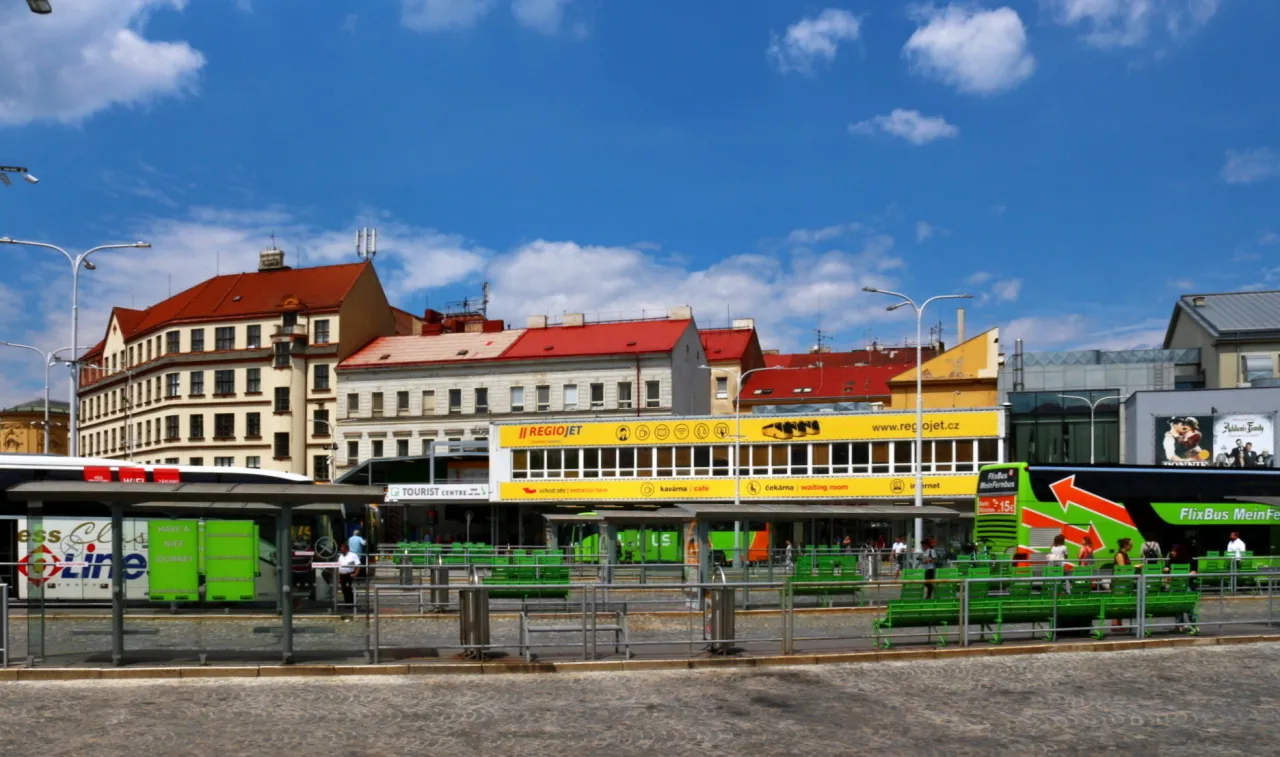 Dworzec autobusowy Florenc Praga