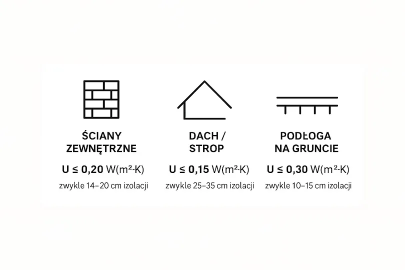 infografika porównanie izolacji 20 cm vs 25 cm
