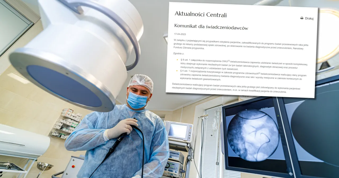 Rodzaje znieczulenia kolonoskopia