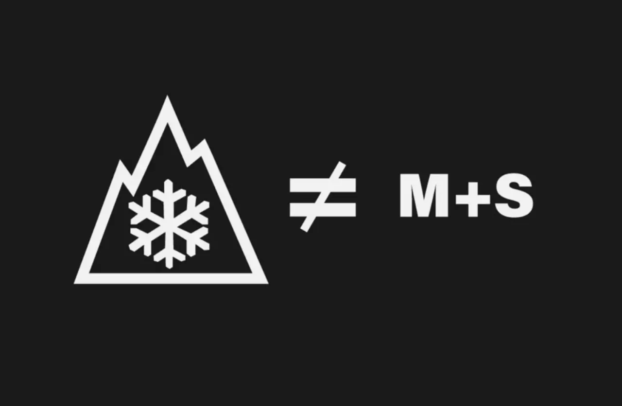 Por&oacute;wnanie symboli opon 3PMSF i M+S