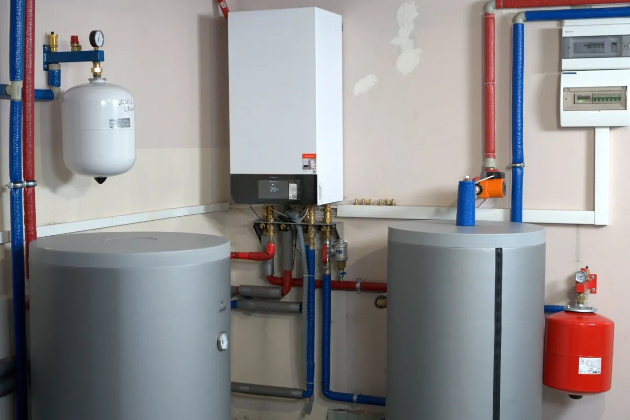 Hydraulik montujący pompę ciepła