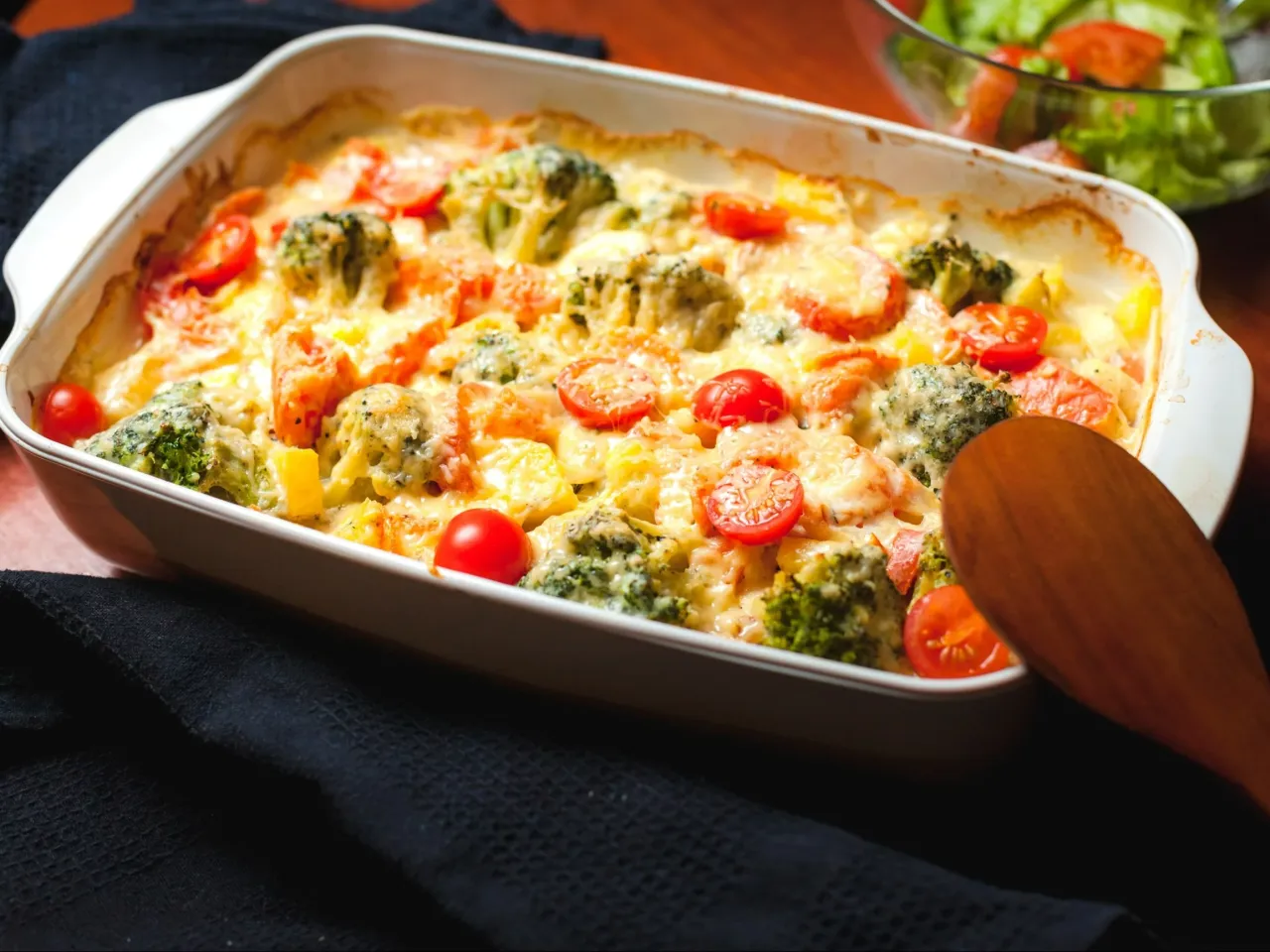 zapiekanka warzywna fit