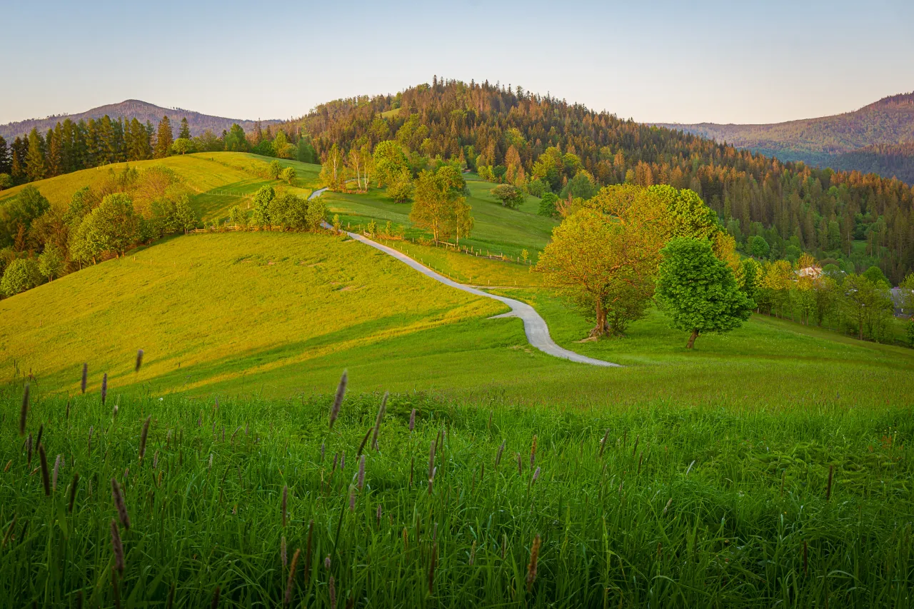 Ustroń panorama gór