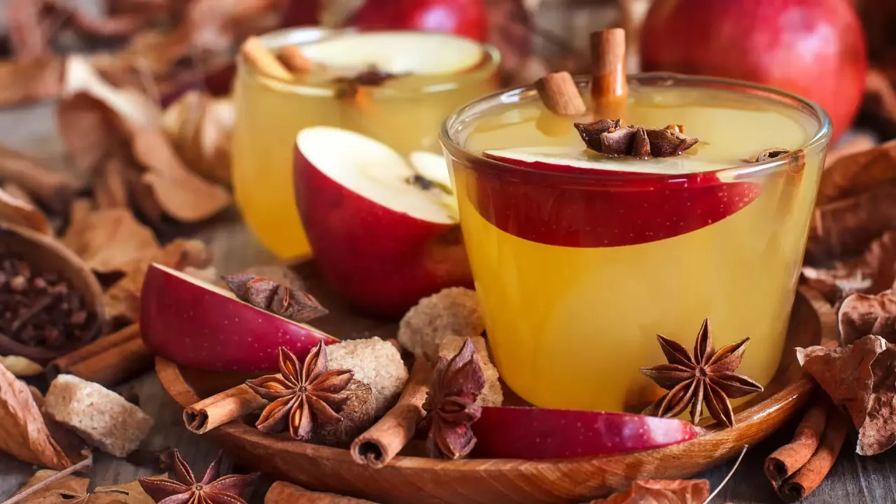 białe wino na grzańca z cytrusami i imbirem