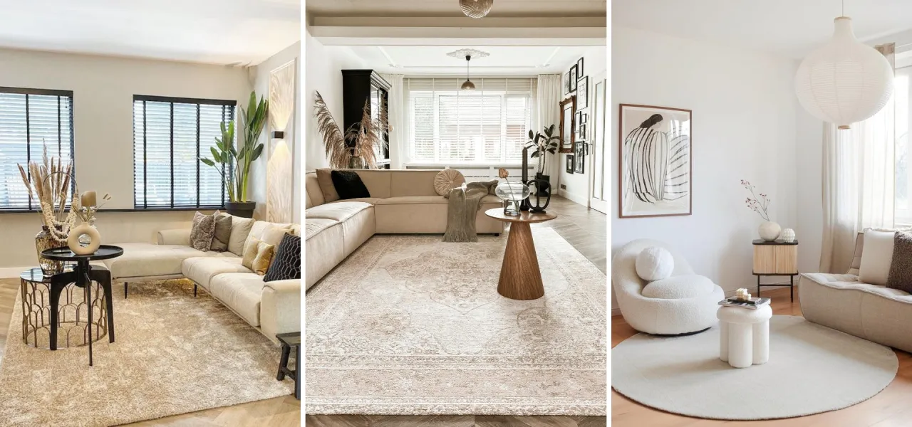 dywany do beżowej kanapy palety kolor&oacute;w inspiracje