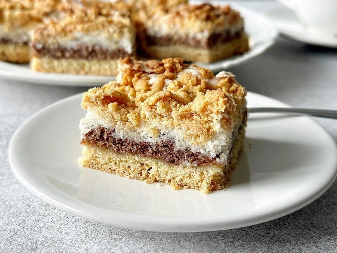 Pleśniak z idealną pianą bezową