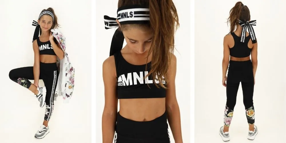 Modne bluzki dla dziewczynek 11 lat oversize crop top bufiaste rękawy