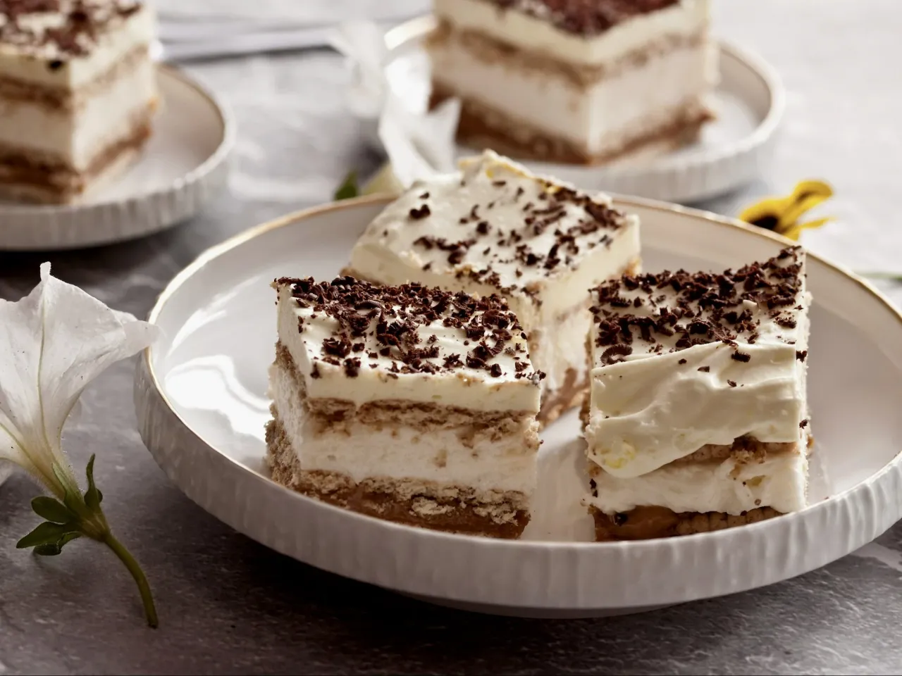 klasyczne ciasta bez pieczenia z herbatników