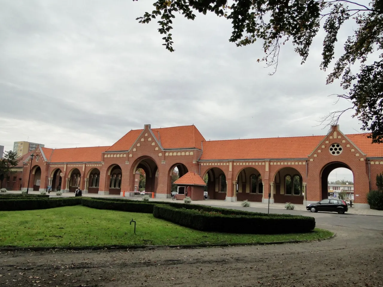 Brama Gł&oacute;wna Cmentarza Centralnego w Szczecinie