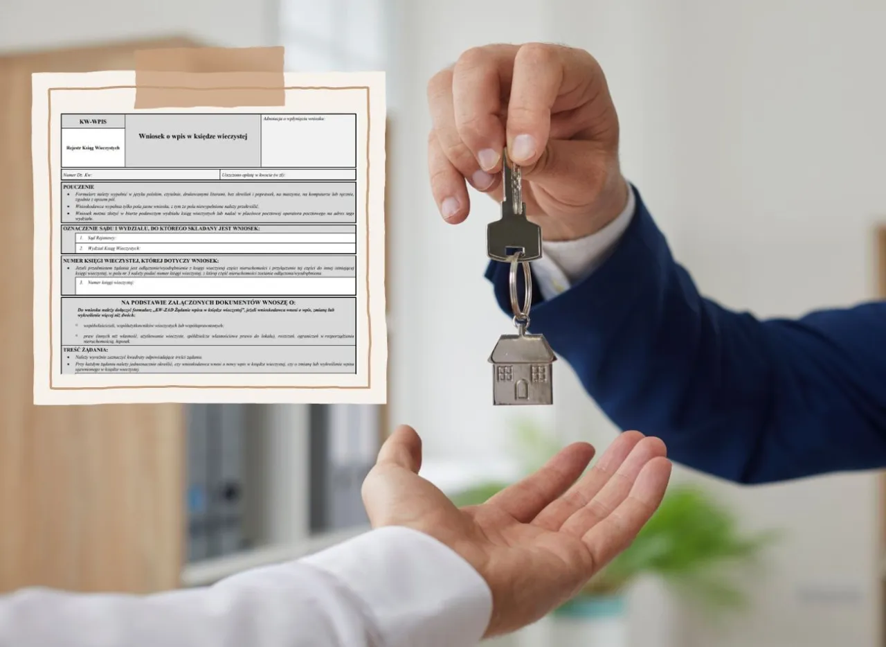 Wpis do księgi wieczystej i podatek od nieruchomości