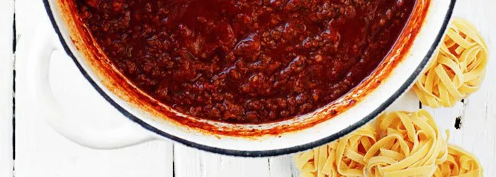 Składniki na sos boloński Kwestia Smaku