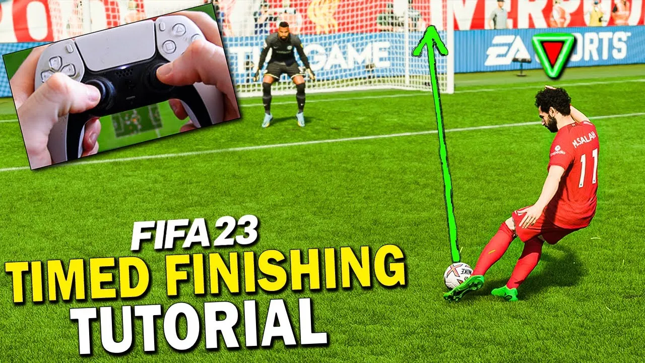 FIFA 23 power shot vs timed finishing