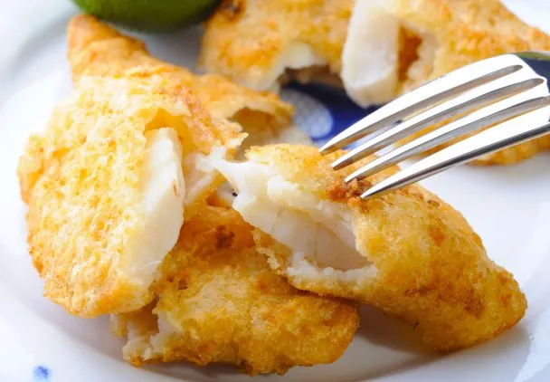 Ciasto na dorsza piwo woda gazowana