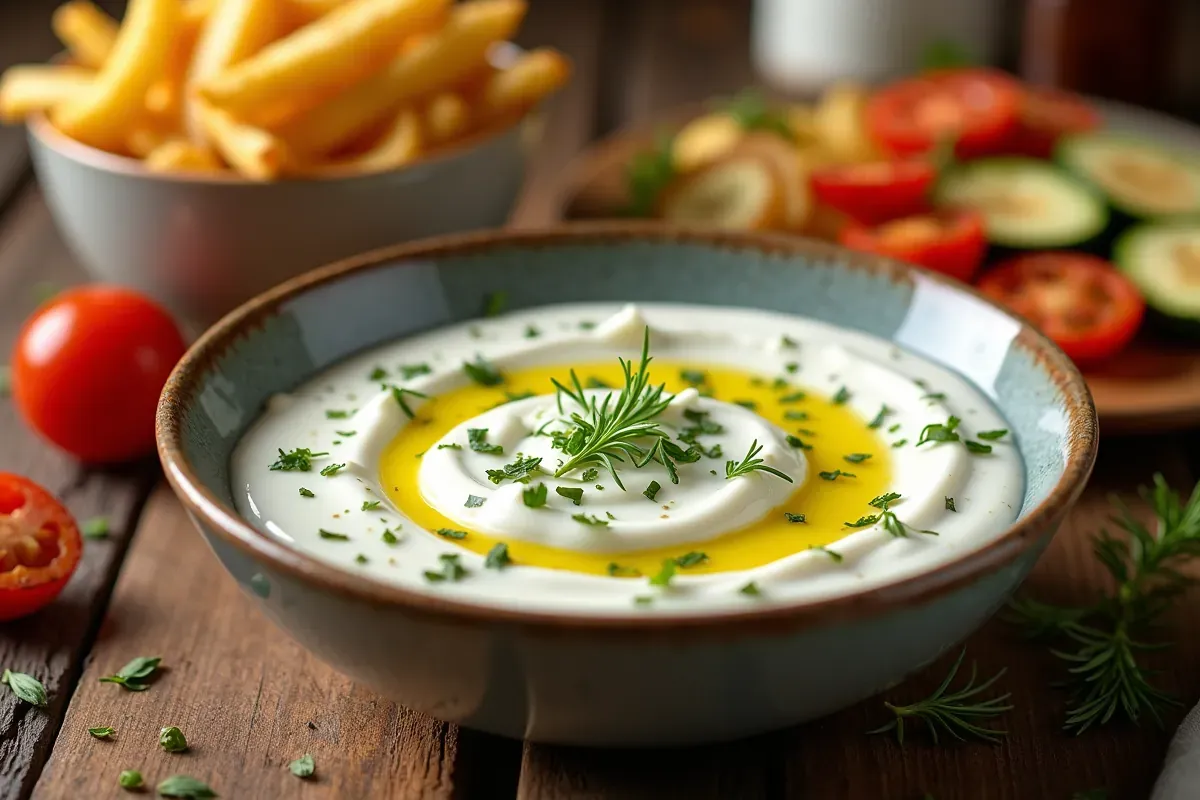 wariacje sosu czosnkowego