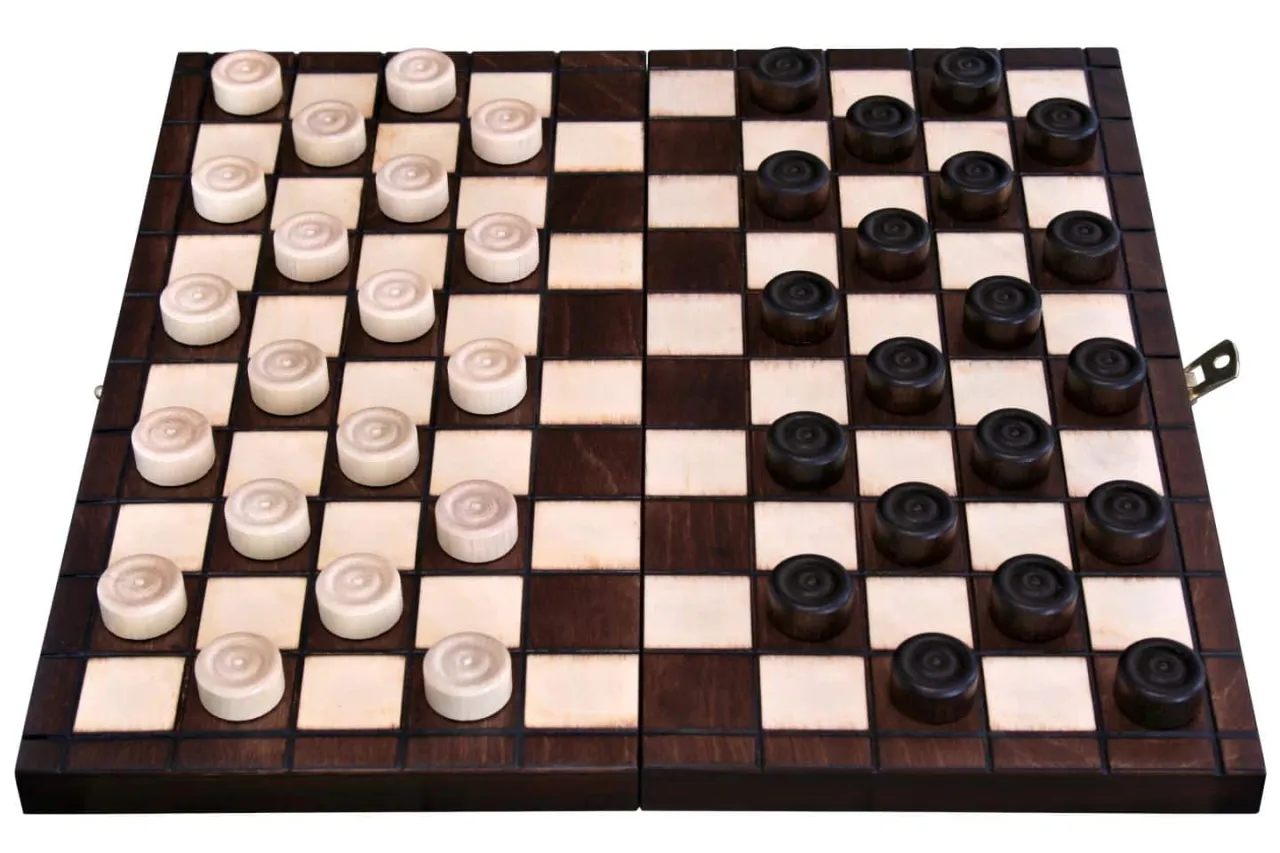 Plansza do warcabów stupolowych i klasycznych