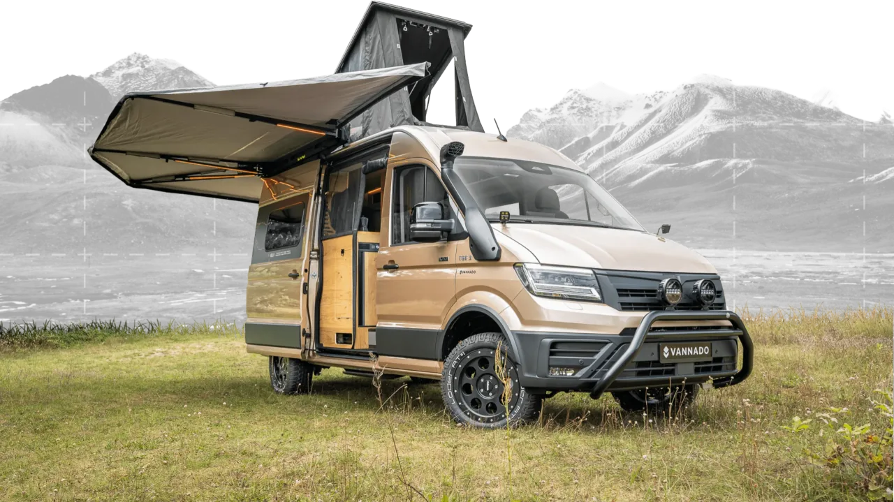 Mercedes Sprinter 4x4 kamper wyprawowy