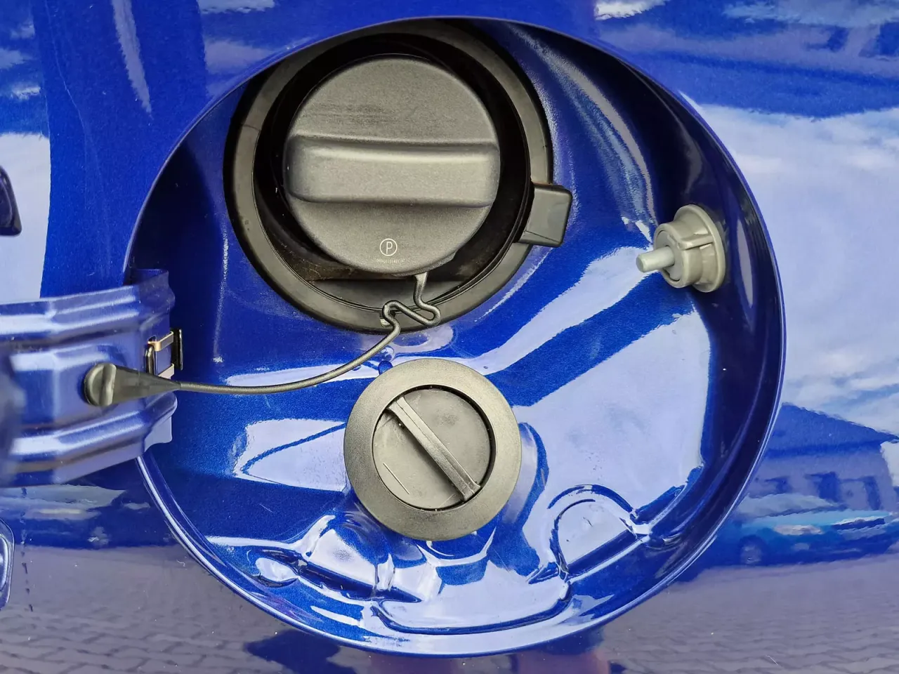 Toyota Yaris tankowanie