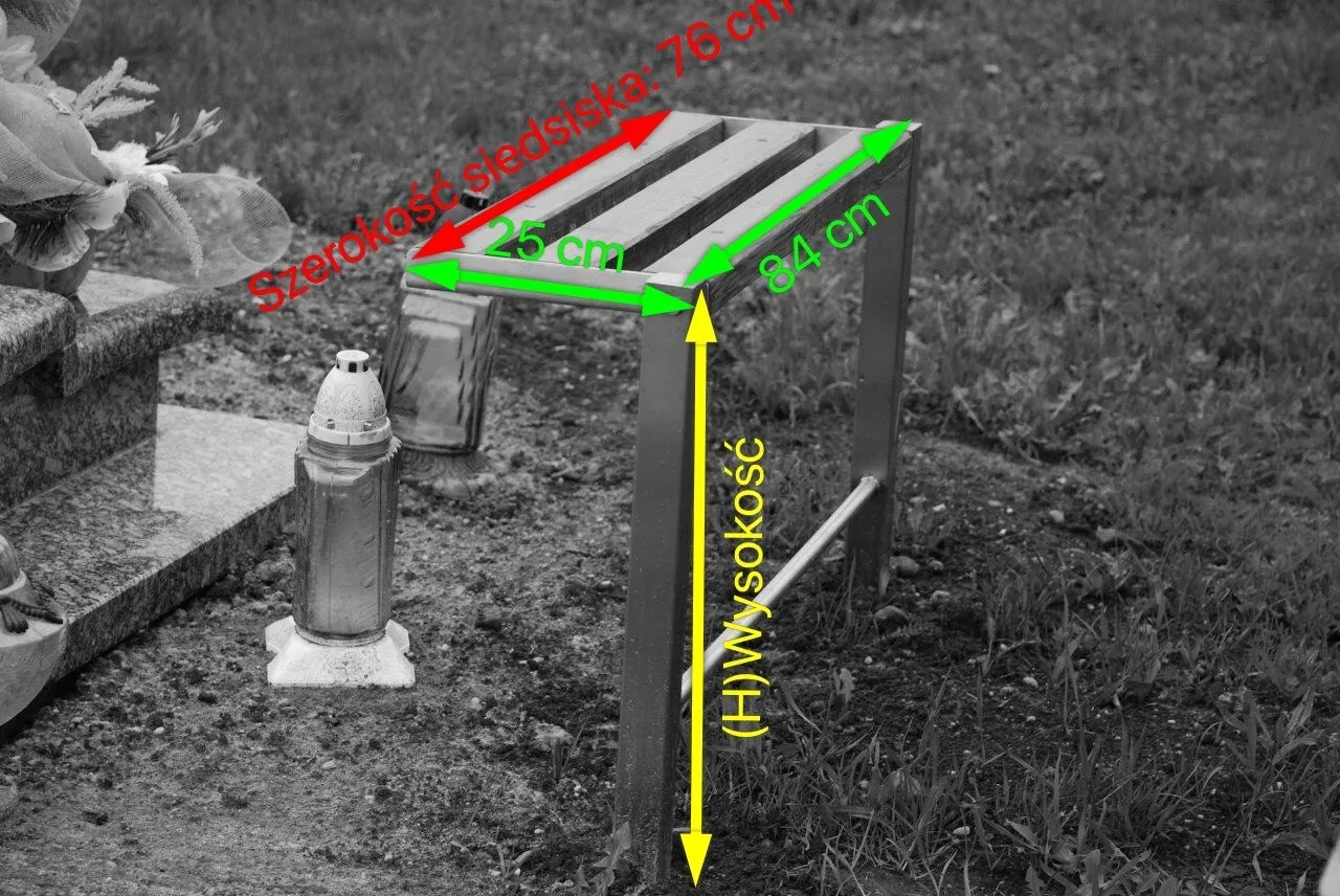 Rodzaje ławek cmentarnych materiały