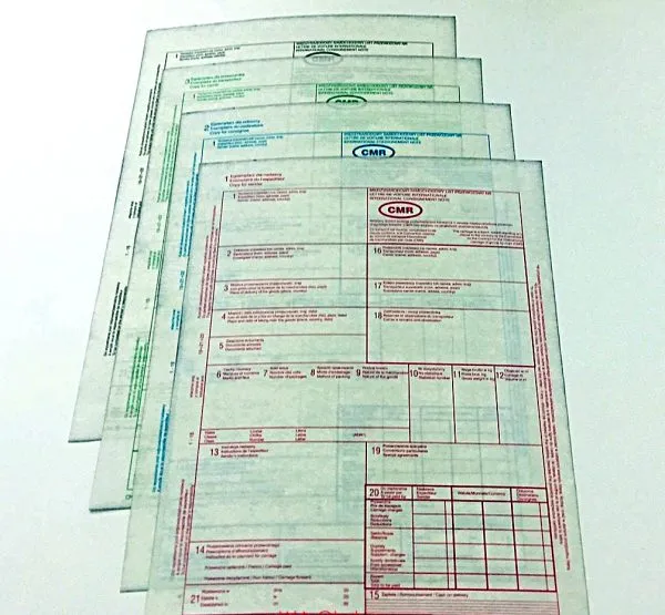 dokumenty transportowe CMR SAD