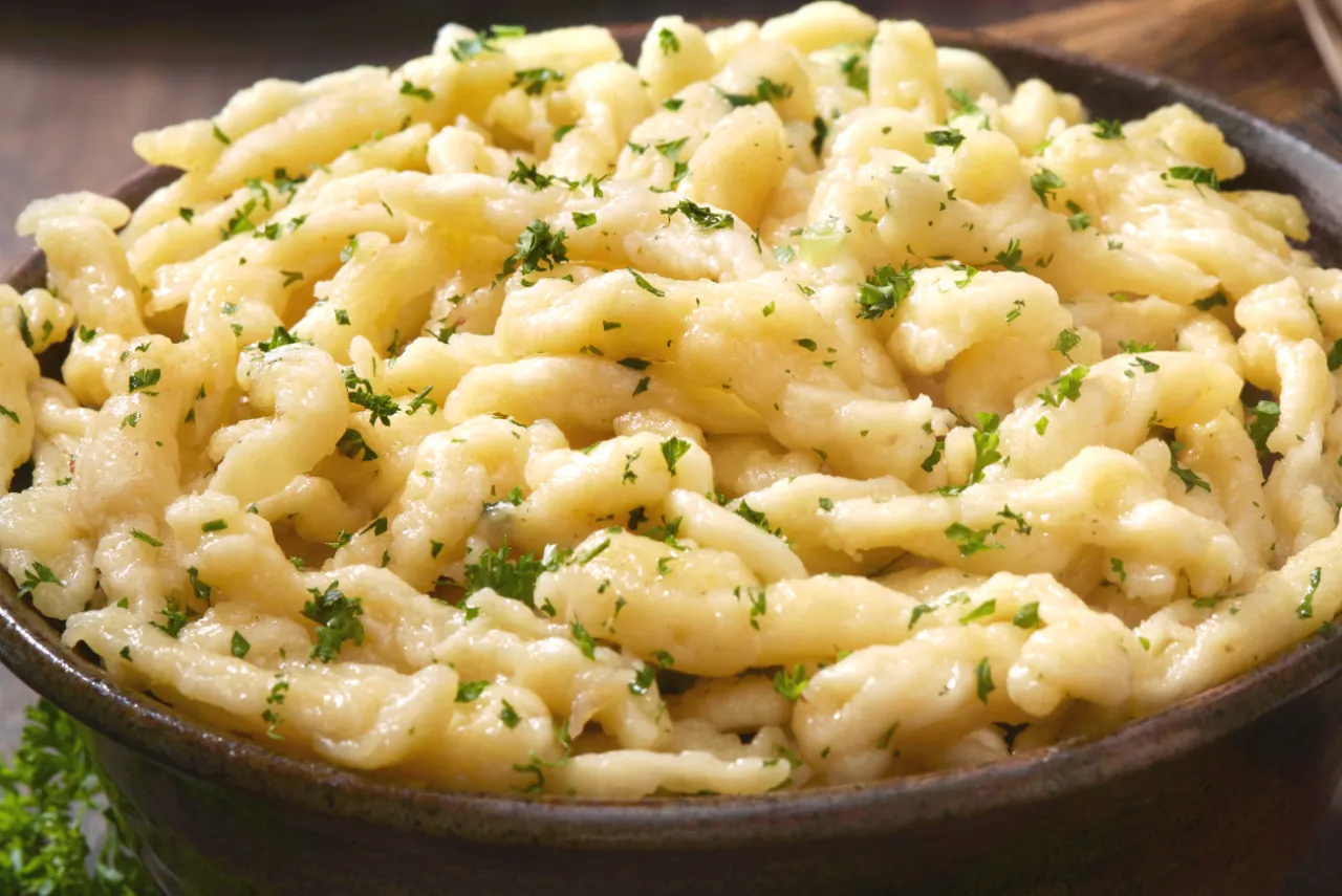 składniki na lane kluski jajka mąka