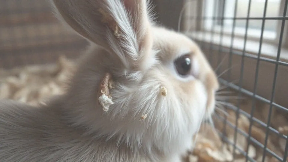 objawy świerzbu usznego u kr&oacute;lika fusy z kawy