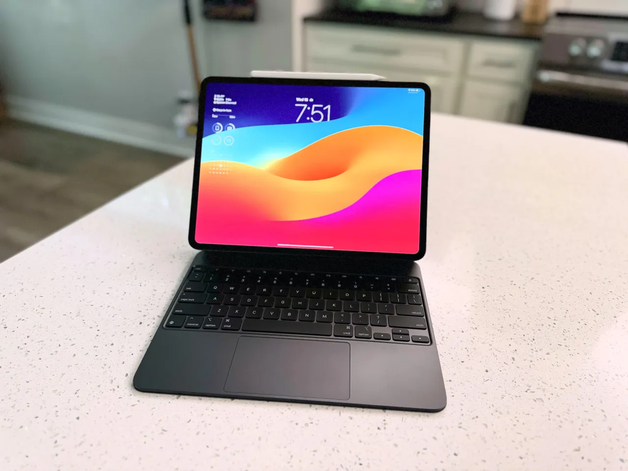 iPad Pro 12.9 M4 mit Magic Keyboard und Apple Pencil Pro