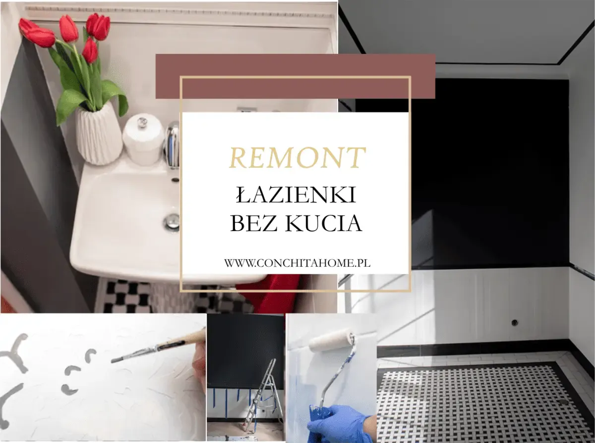 Malowanie płytek w łazience przed i po