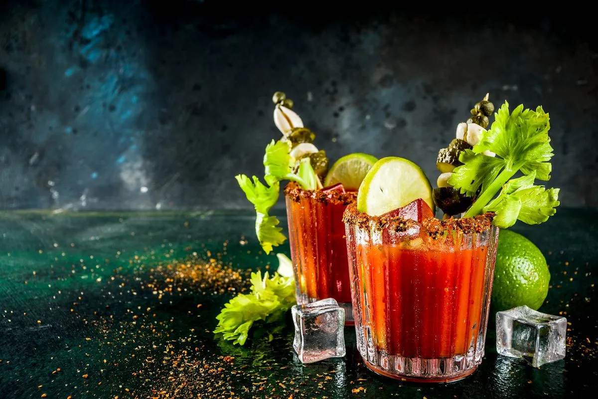 Krwawa Mary drink historia