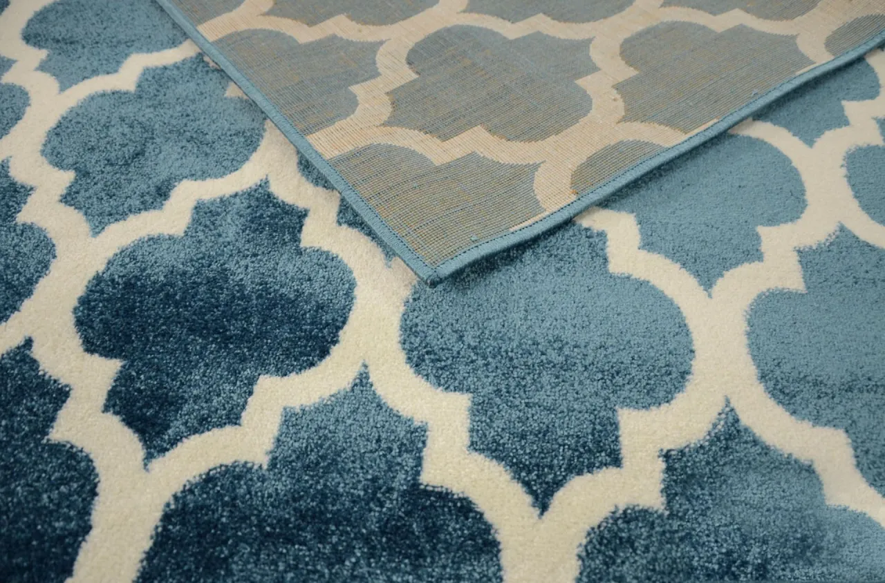 dywany wzory geometryczne marokańska koniczyna