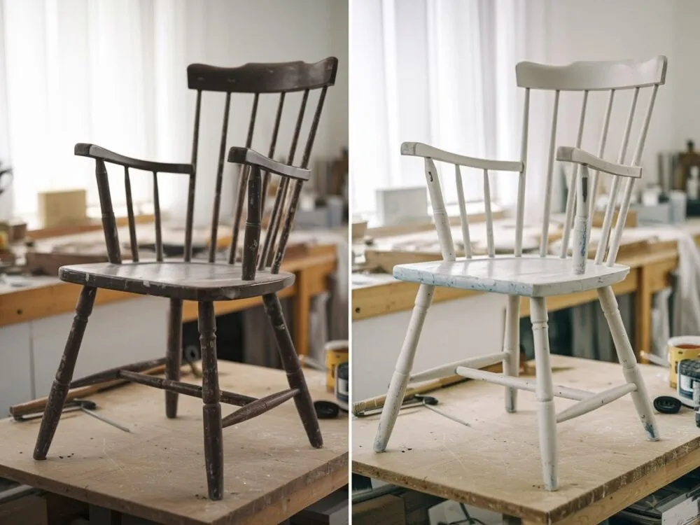 etapy renowacji krzesła cennik