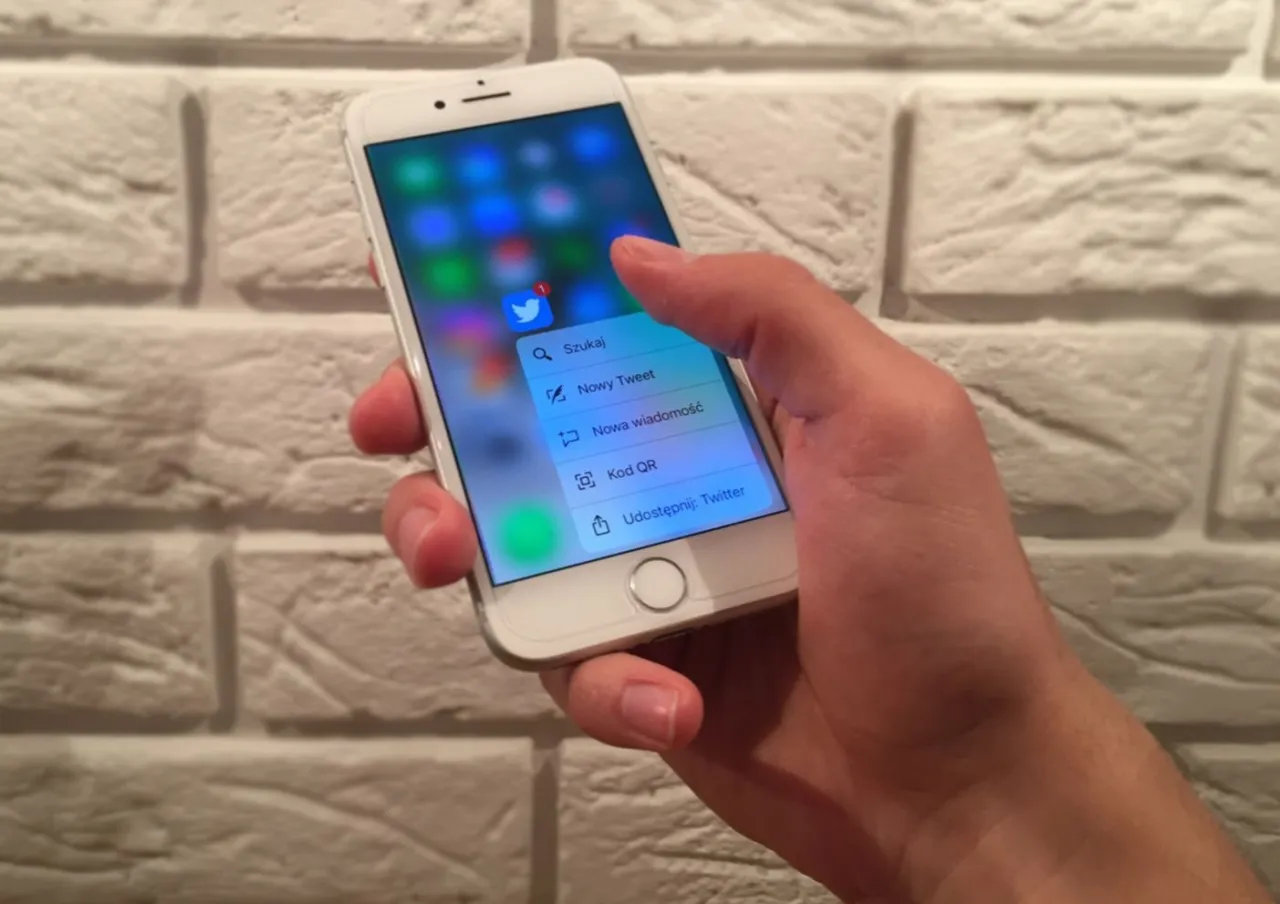 Ewolucja haptyki w iPhone 3D Touch Haptic Touch