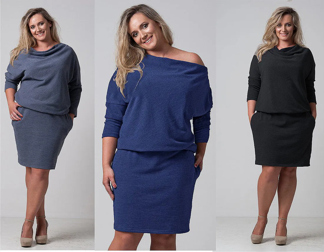 Sukienki plus size duży biust fasony
