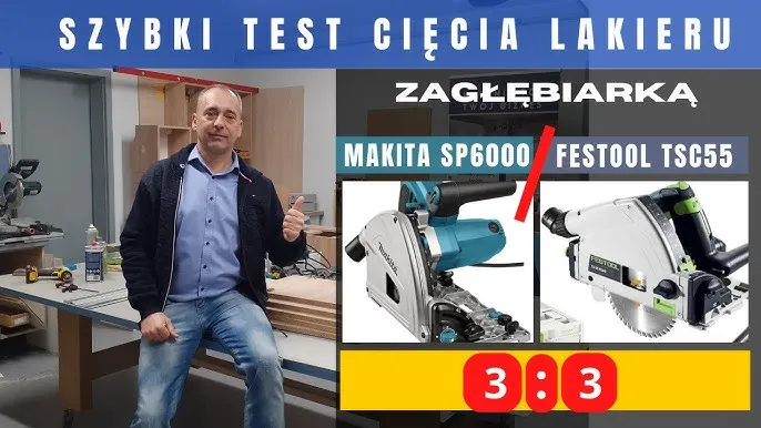 Zagłębiarki Festool i Makita por&oacute;wnanie