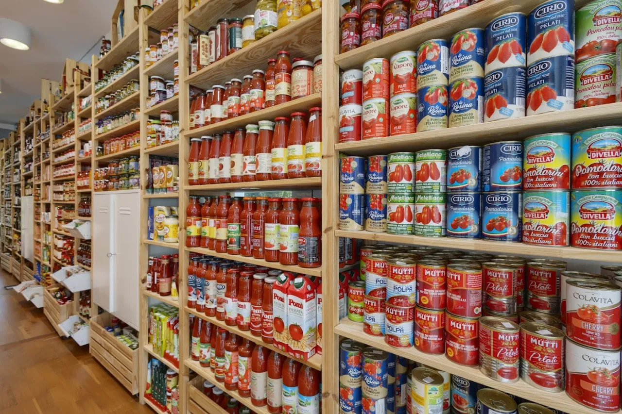 sklepy z włoskimi produktami spożywczymi