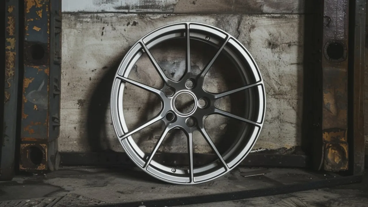 Elegancka felga aluminiowa, która może być kluczowa w odpowiedzi na pytanie, ile waży felga aluminiowa.