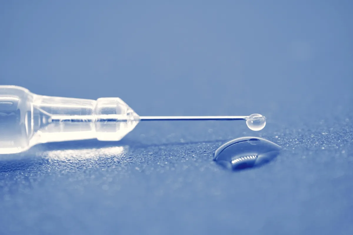 hialuronidaza ampułka lub igła