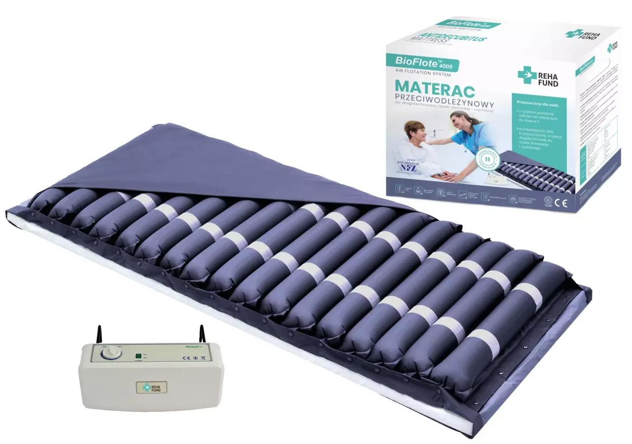 materac przeciwodleżynowy bąbelkowy i rurowy por&oacute;wnanie